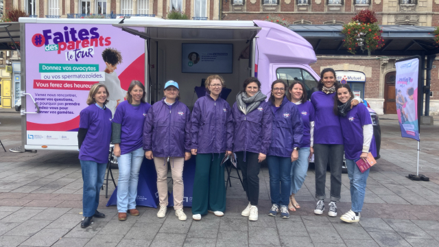 Photos du public qui participe au bus tour