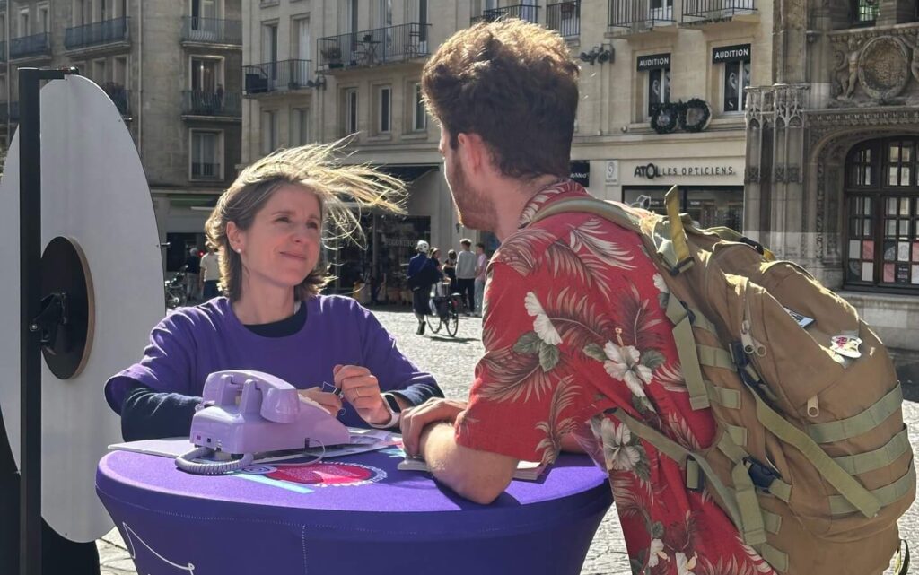 Photo prise lors de l'évènement Bus Tour organisé par l'Agence de la biomédecine à Rouen le 16 septembre 2026